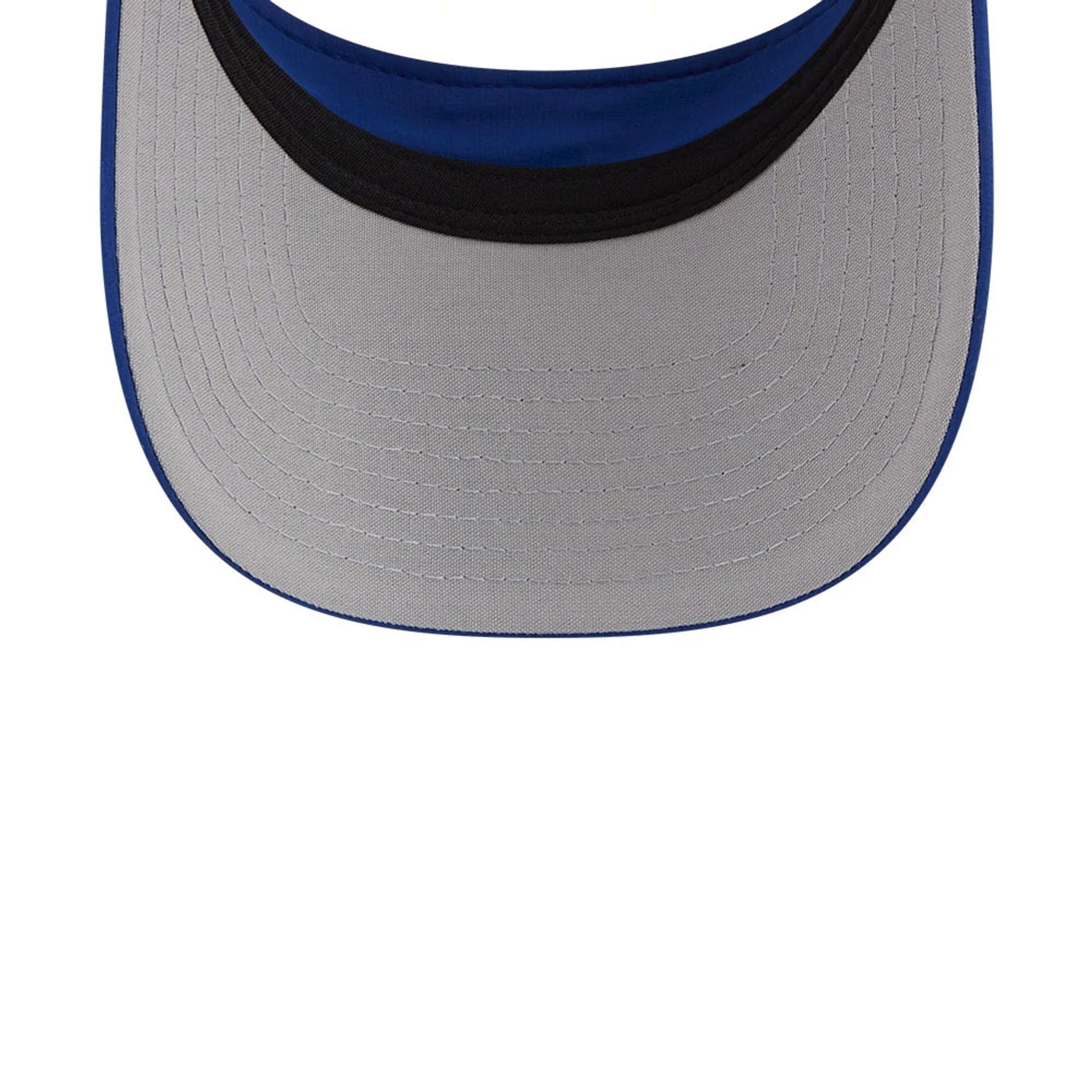 Pictured is this MLB Spring Training 2026 New York Mets Visor cap in blue. 2
