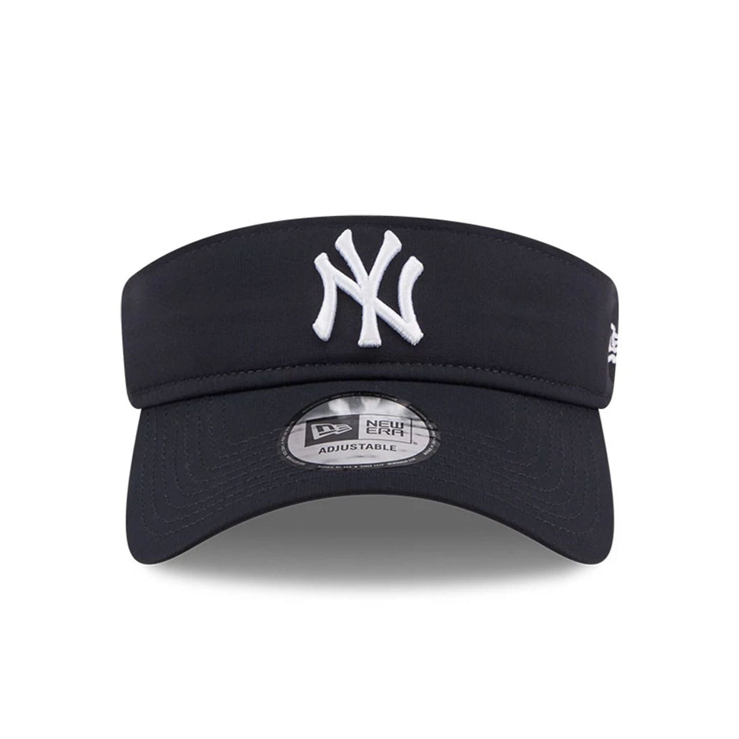 Pictured is this MLB Spring Training 2026 New York Yankees Visor cap in navy. 3