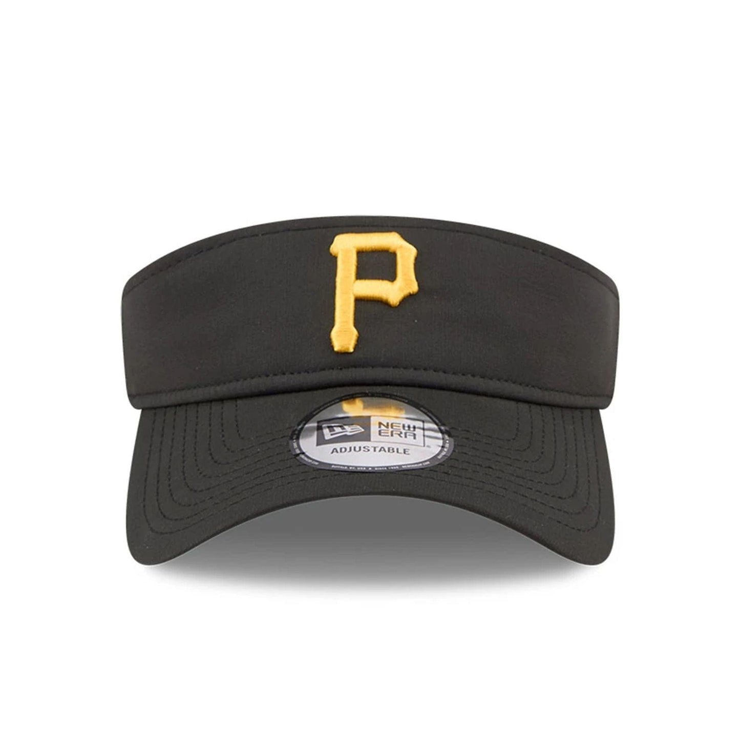 Pictured is this MLB Spring Training 2026 Pittsburgh Pirates Visor cap in black. 3