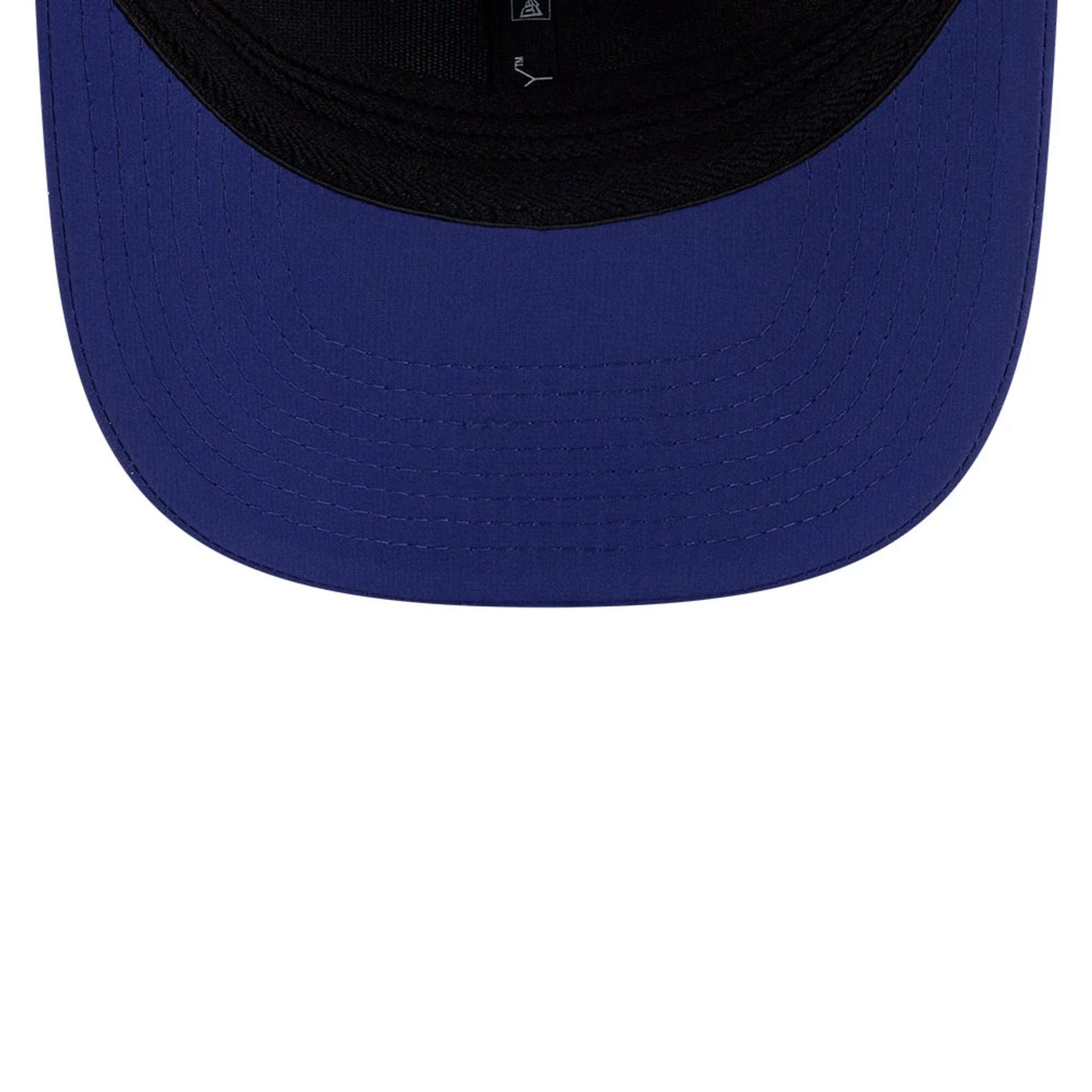 Pictured is this MiLB Clubhouse Buffalo Bisons 9SEVENTY Stretch Snap cap in dark blue. 7