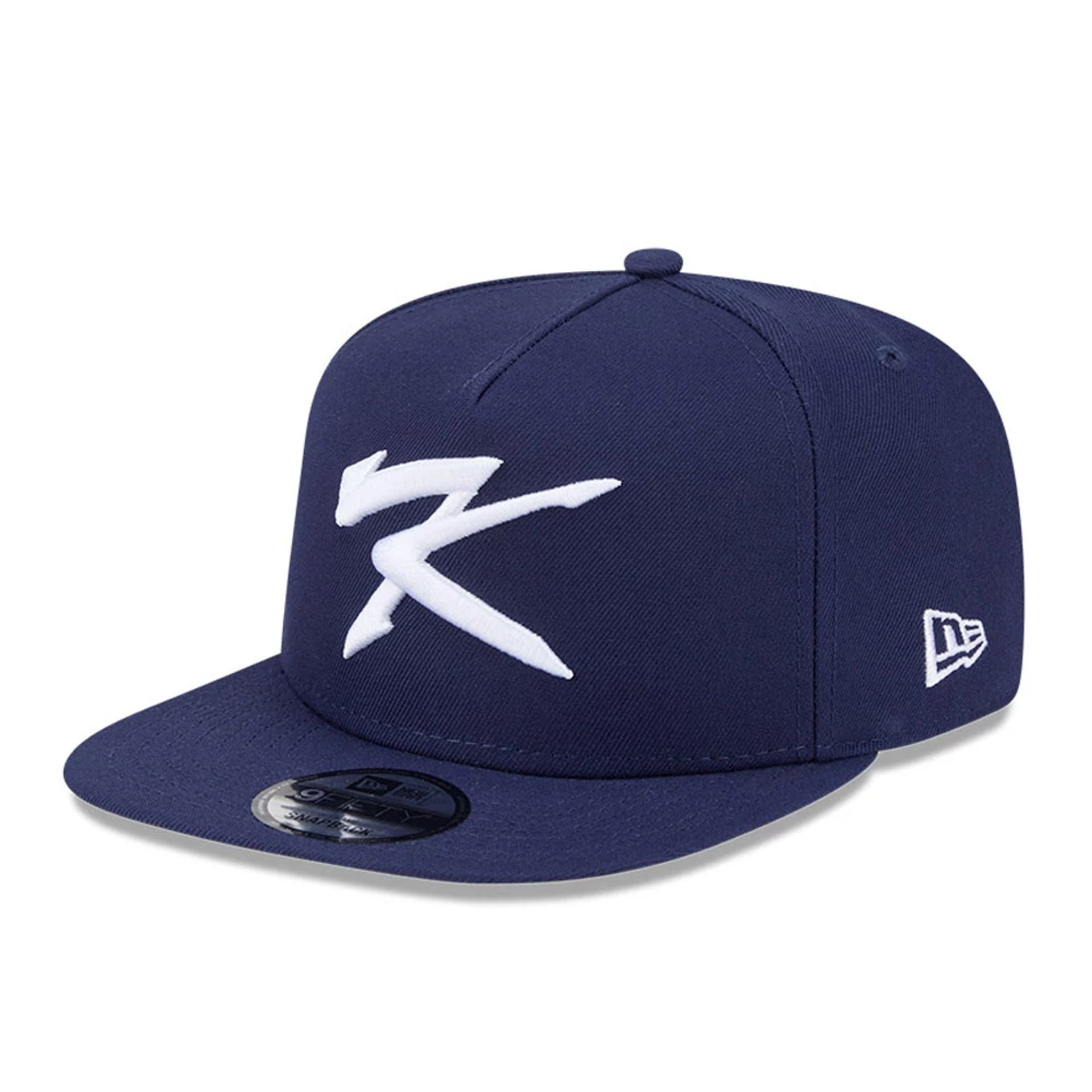 Pictured is this MLB World Baseball Classic 2026 Korea 9FIFTY A-Frame Snapback cap in dark blue. 4