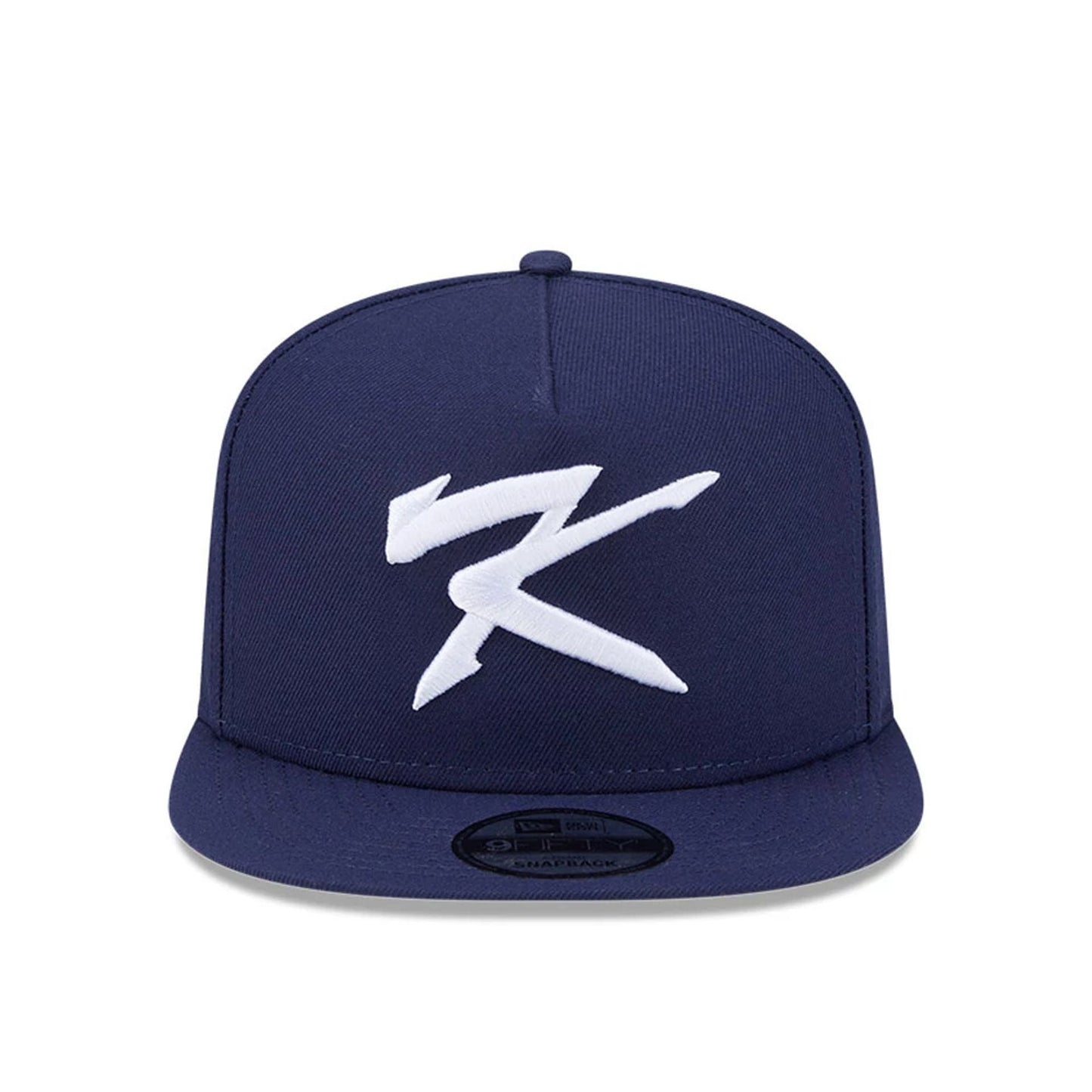 Pictured is this MLB World Baseball Classic 2026 Korea 9FIFTY A-Frame Snapback cap in dark blue. 3