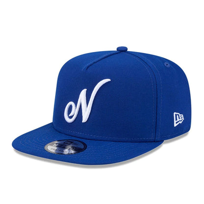 Pictured is this MLB World Baseball Classic 2026 Nicaragua 9FIFTY A-Frame Snapback cap in blue. 4