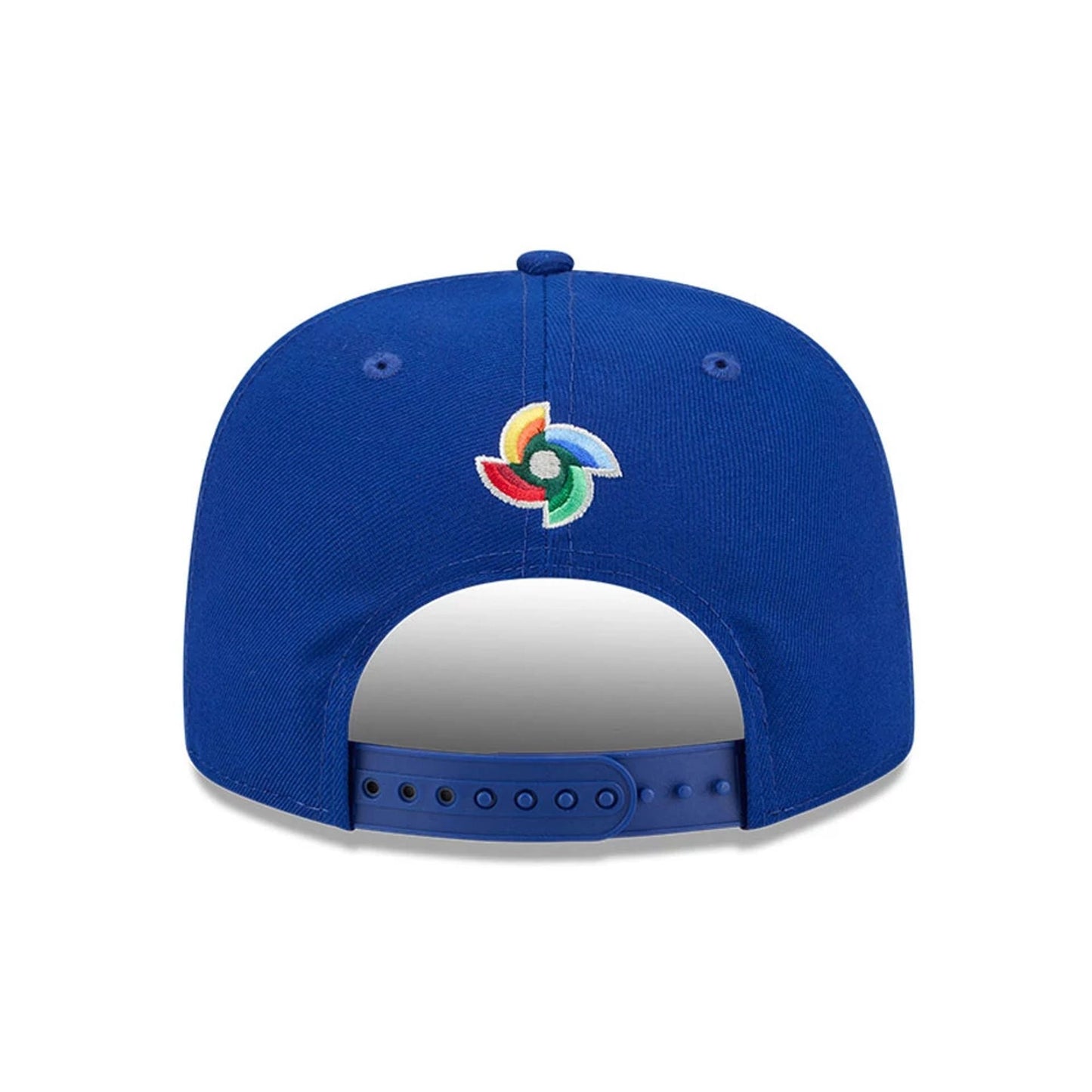 Pictured is this MLB World Baseball Classic 2026 Nicaragua 9FIFTY A-Frame Snapback cap in blue. 5