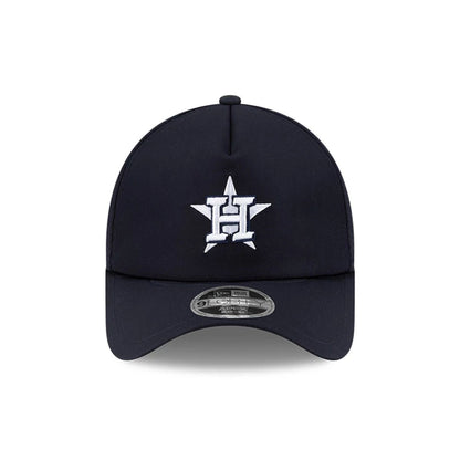 Pictured is this MLB Batting Practice 2026 Houston Astros 9FORTY Apex cap in navy. 2