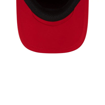 Pictured is this MLB Batting Practice 2026 Cincinnati Reds 9FORTY Apex cap in red. 7
