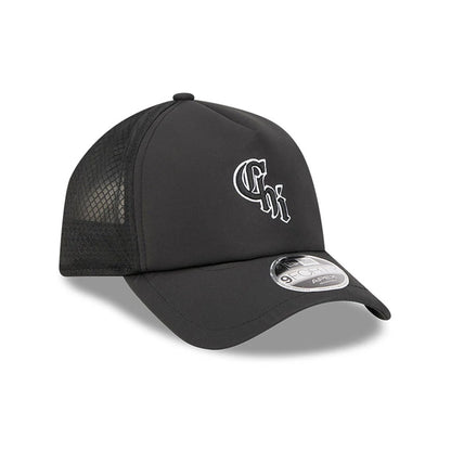 Pictured is this MLB Batting Practice 2026 Chicago White Sox 9FORTY Apex cap in black. 3