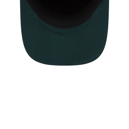 Pictured is this MLB Batting Practice 2026 Athletics 9FORTY Apex cap in dark green. 7