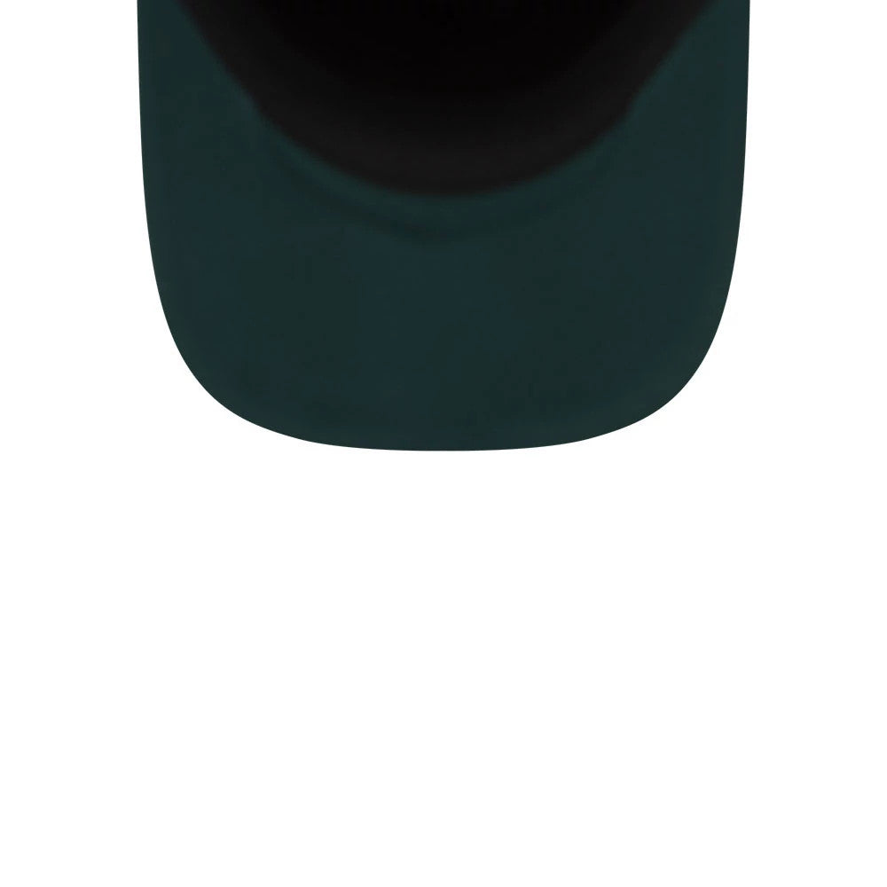 Pictured is this MLB Batting Practice 2026 Athletics 9FORTY Apex cap in dark green. 7