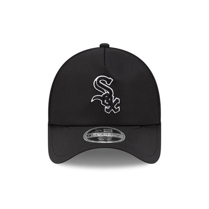 Pictured is this MLB Batting Practice 2026 Chicago White Sox 9FORTY Apex cap in Black. 2