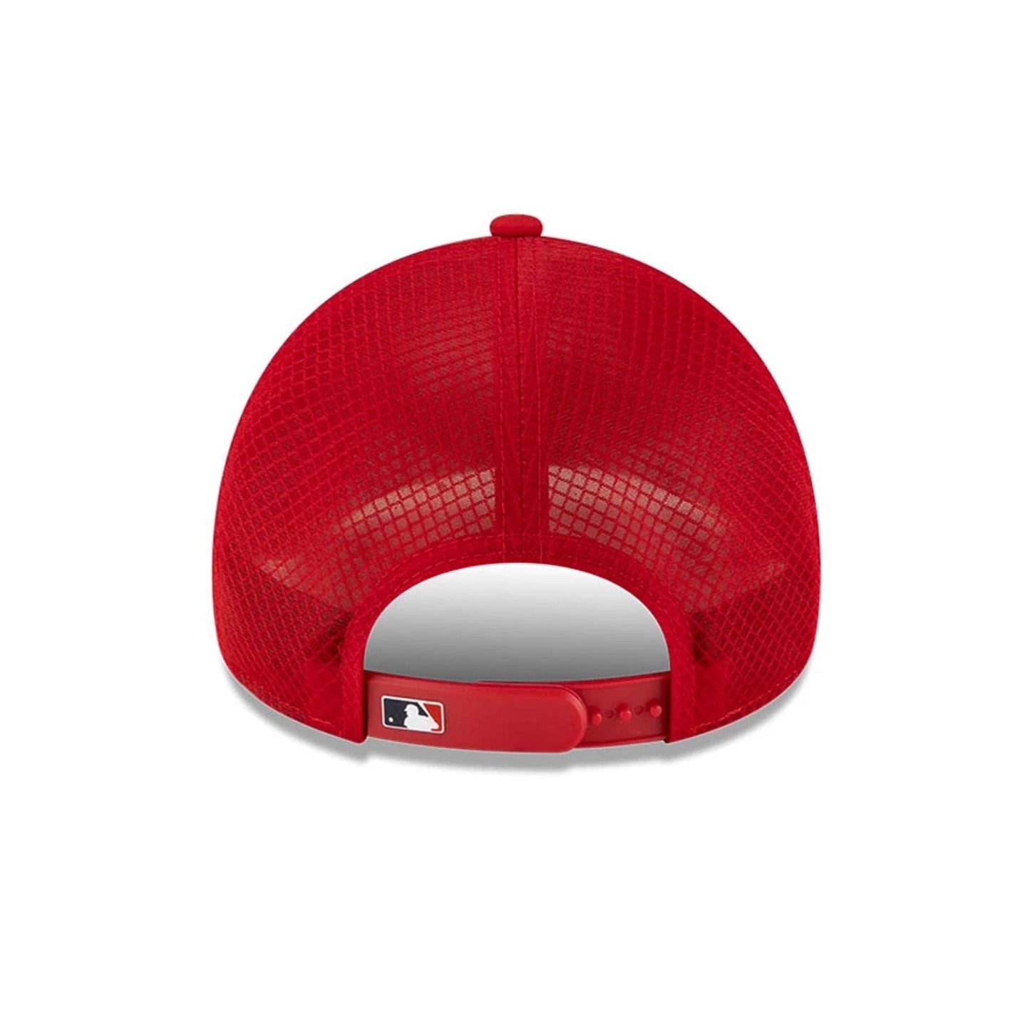 Pictured is this MLB Batting Practice 2026 St. Louis Cardinals 9FORTY Apex cap in red. 4