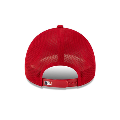 Pictured is this MLB Batting Practice 2026 St. Louis Cardinals 9FORTY Apex cap in red. 4
