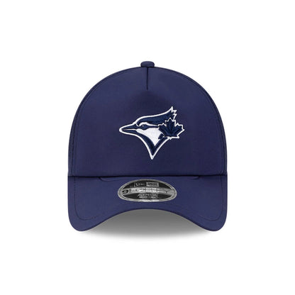 Pictured is this MLB Batting Practice 2026 Toronto Blue Jays 9FORTY Apex cap in blue. 2