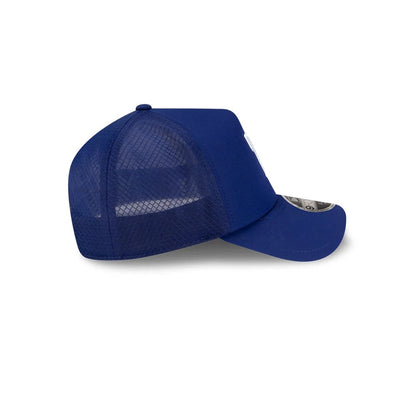 Pictured is this MLB Batting Practice 2026 Texas Rangers 9FORTY Apex cap in dark blue. 6