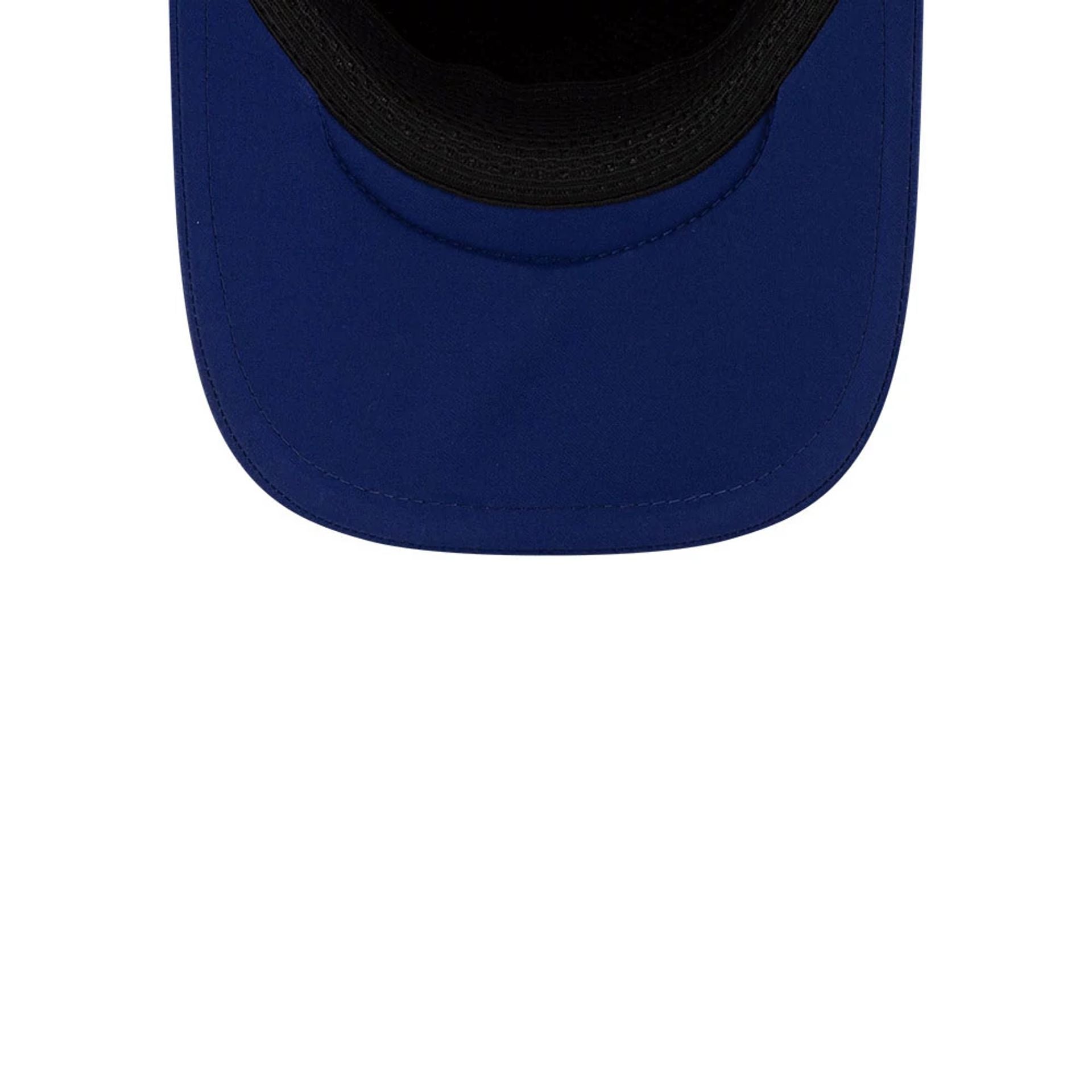 Pictured is this MLB Batting Practice 2026 Texas Rangers 9FORTY Apex cap in dark blue. 7