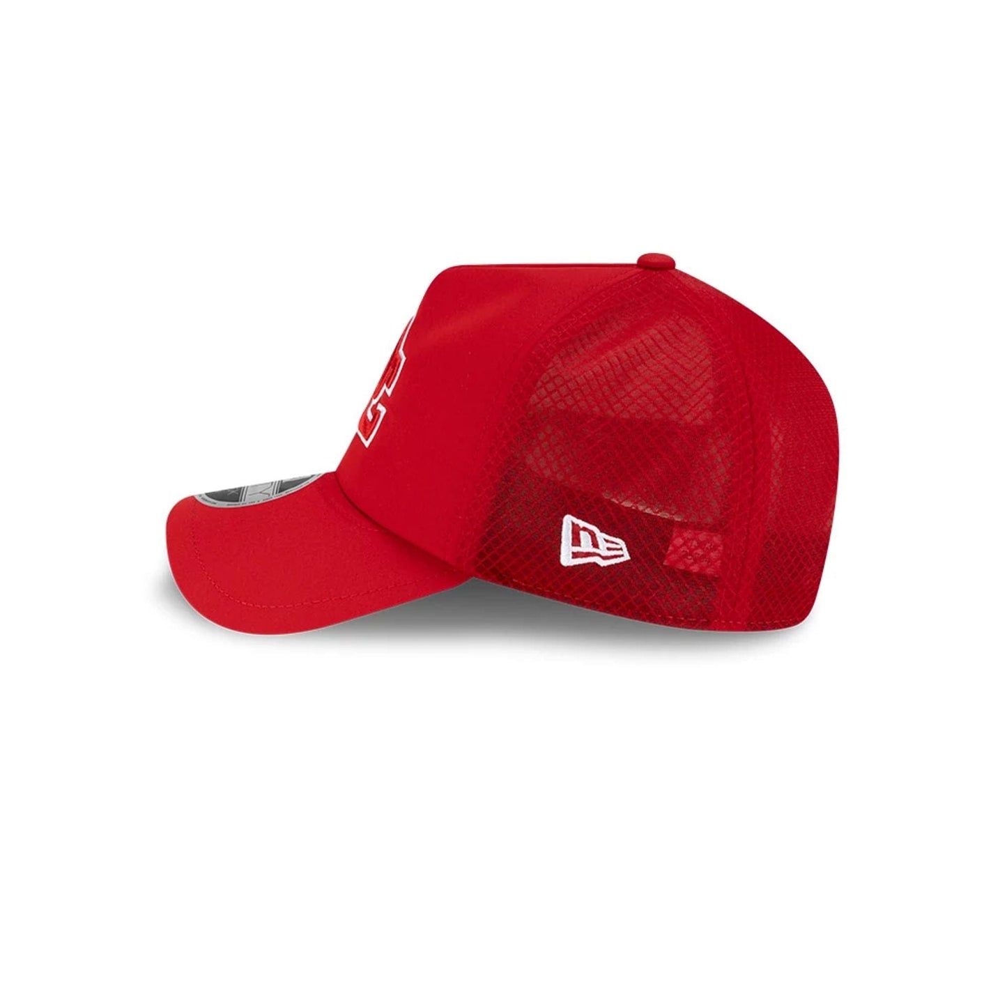Pictured is this MLB Batting Practice 2026 Washington Nationals 9FORTY Apex cap in red. 5