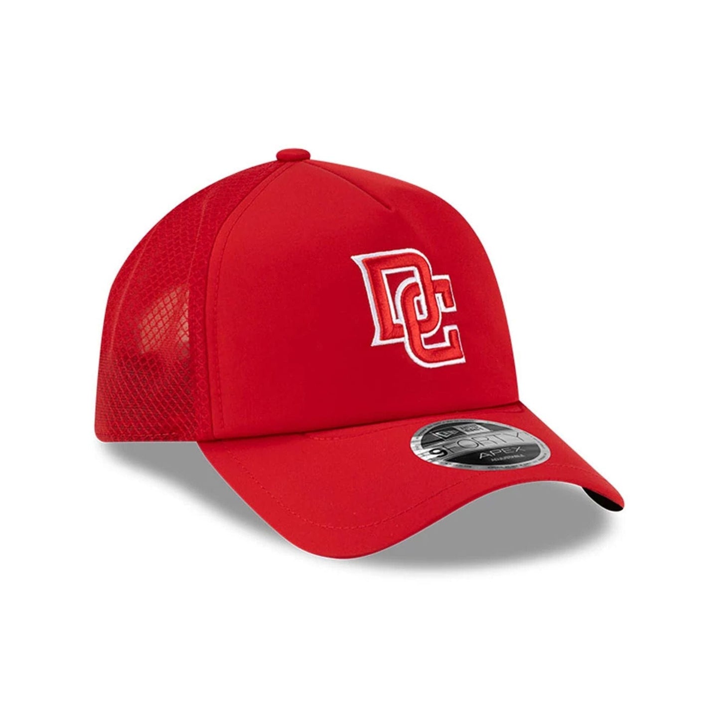 Pictured is this MLB Batting Practice 2026 Washington Nationals 9FORTY Apex cap in red. 3