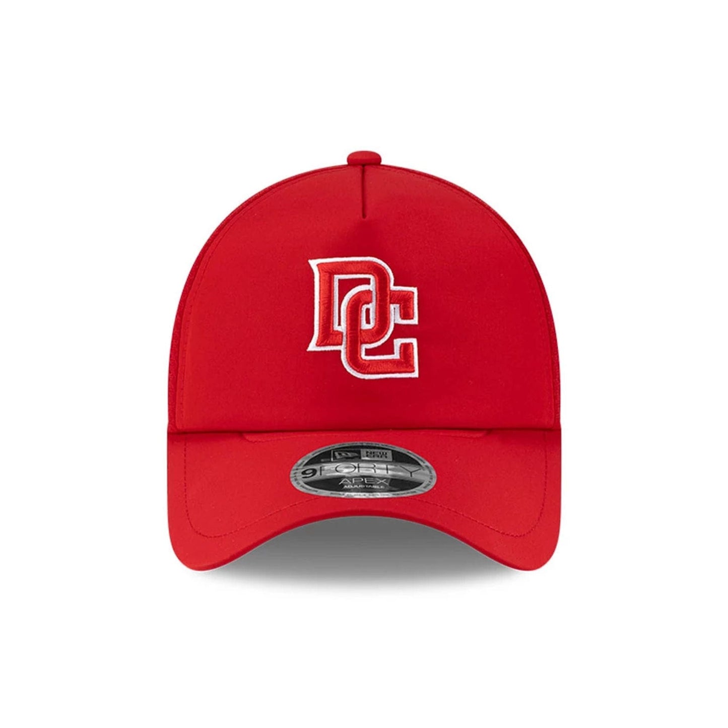 Pictured is this MLB Batting Practice 2026 Washington Nationals 9FORTY Apex cap in red. 2