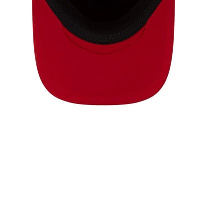 Pictured is this MLB Batting Practice 2026 LA Angels 9FORTY Apex cap in red. 7