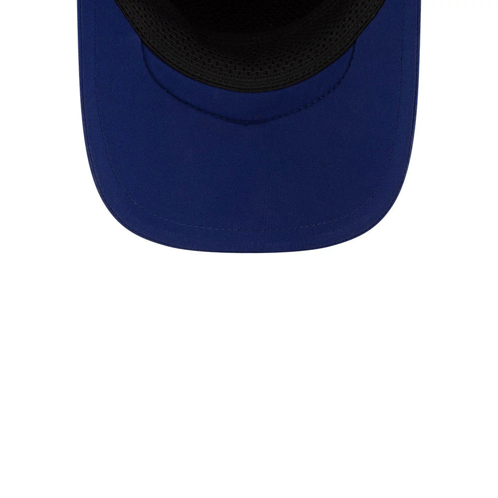 Pictured is this MLB Batting Practice 2026 LA Dodgers 9FORTY Apex cap in dark blue. 7