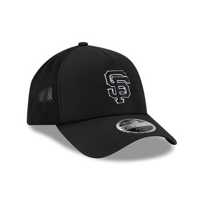 Pictured is this MLB Batting Practice 2026 San Francisco Giants 9FORTY Apex cap in black. 3