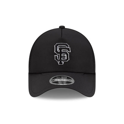 Pictured is this MLB Batting Practice 2026 San Francisco Giants 9FORTY Apex cap in black. 2