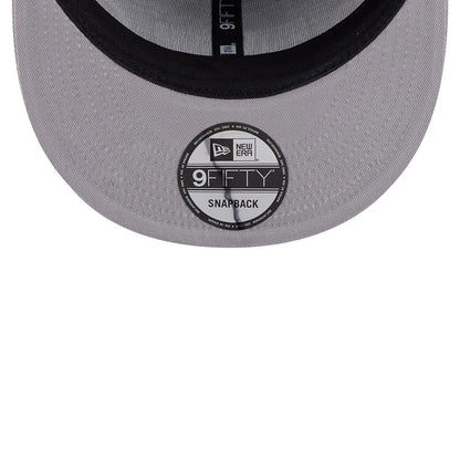 Pictured is this MLB Scattered Grapefruit League Logo 9FIFTY Snapback cap in grey. 7