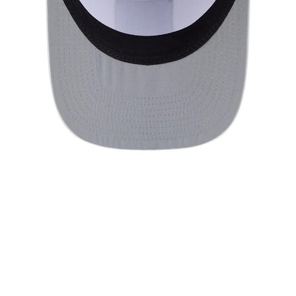 Pictured is this MLB Lines New York Yankees 9FIFTY A-Frame Snapback cap in white. 2