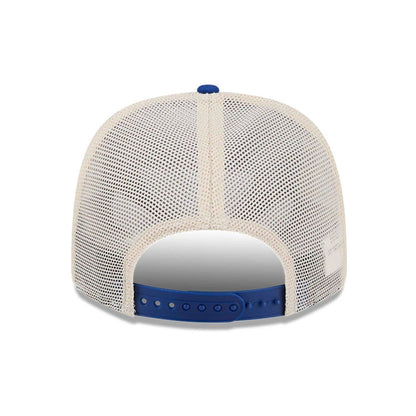 Pictured is this MLB Patch Kansas City Royals 9SEVENTY Stretch Snap cap in blue. 7