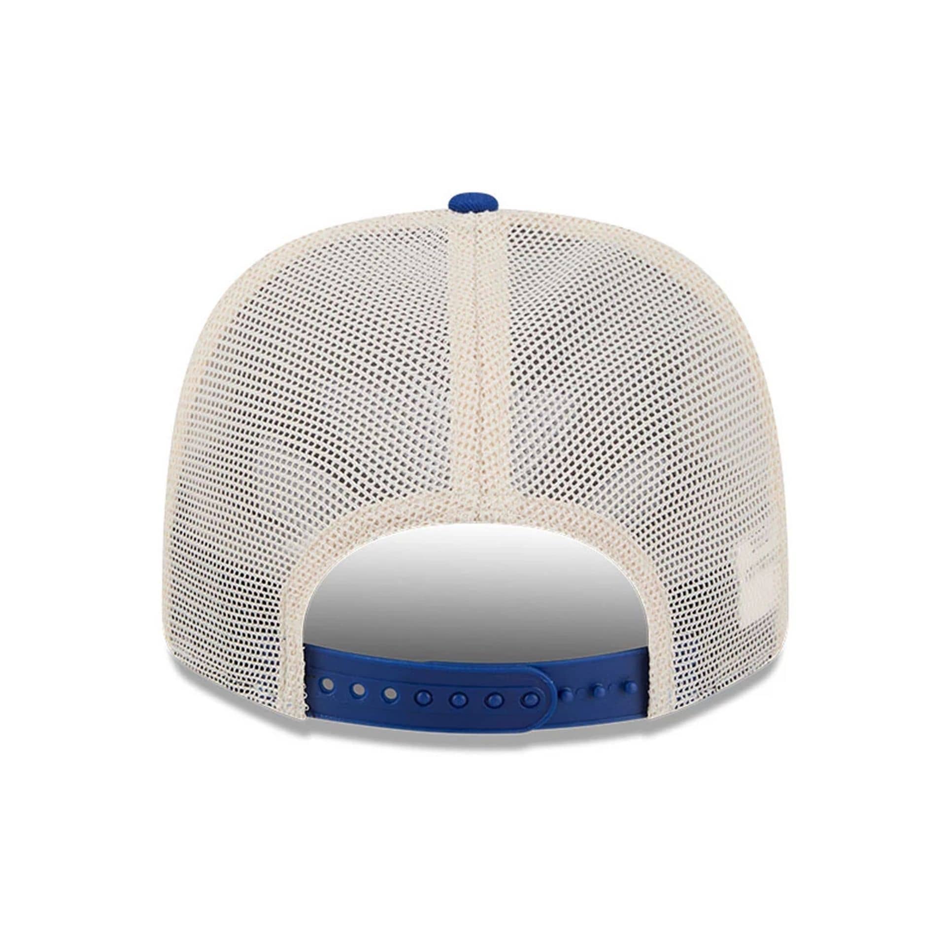 Pictured is this MLB Patch Kansas City Royals 9SEVENTY Stretch Snap cap in blue. 7