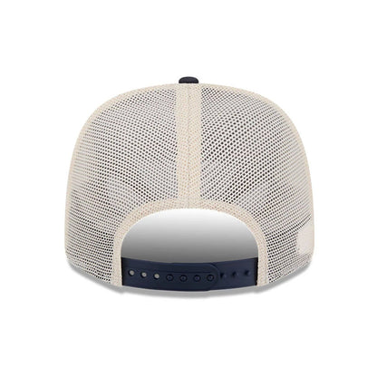 Pictured is this MLB Patch New York Yankees 9SEVENTY Stretch Snap cap in navy. 7