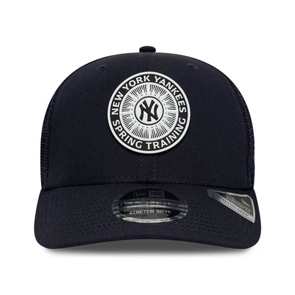 Pictured is this MLB Circles New York Yankees 9SEVENTY Stretch Snap cap in navy. 3