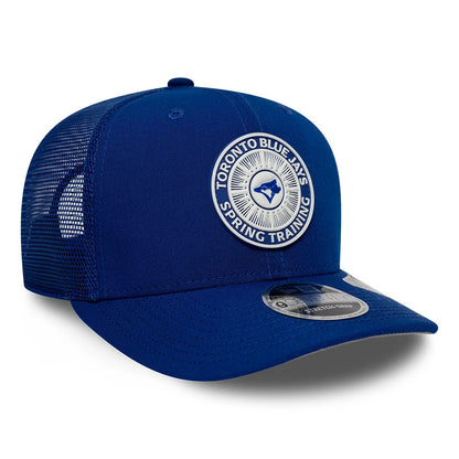 Pictured is this MLB Circles Toronto Blue Jays 9SEVENTY Stretch Snap cap in blue. 4