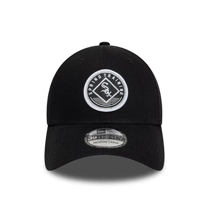 Pictured is this MLB Ripstop Chicago White Sox 39THIRTY Stretch Fit cap in black. 3