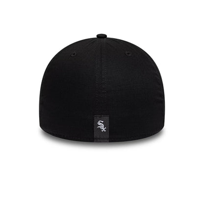 Pictured is this MLB Ripstop Chicago White Sox 39THIRTY Stretch Fit cap in black. 5