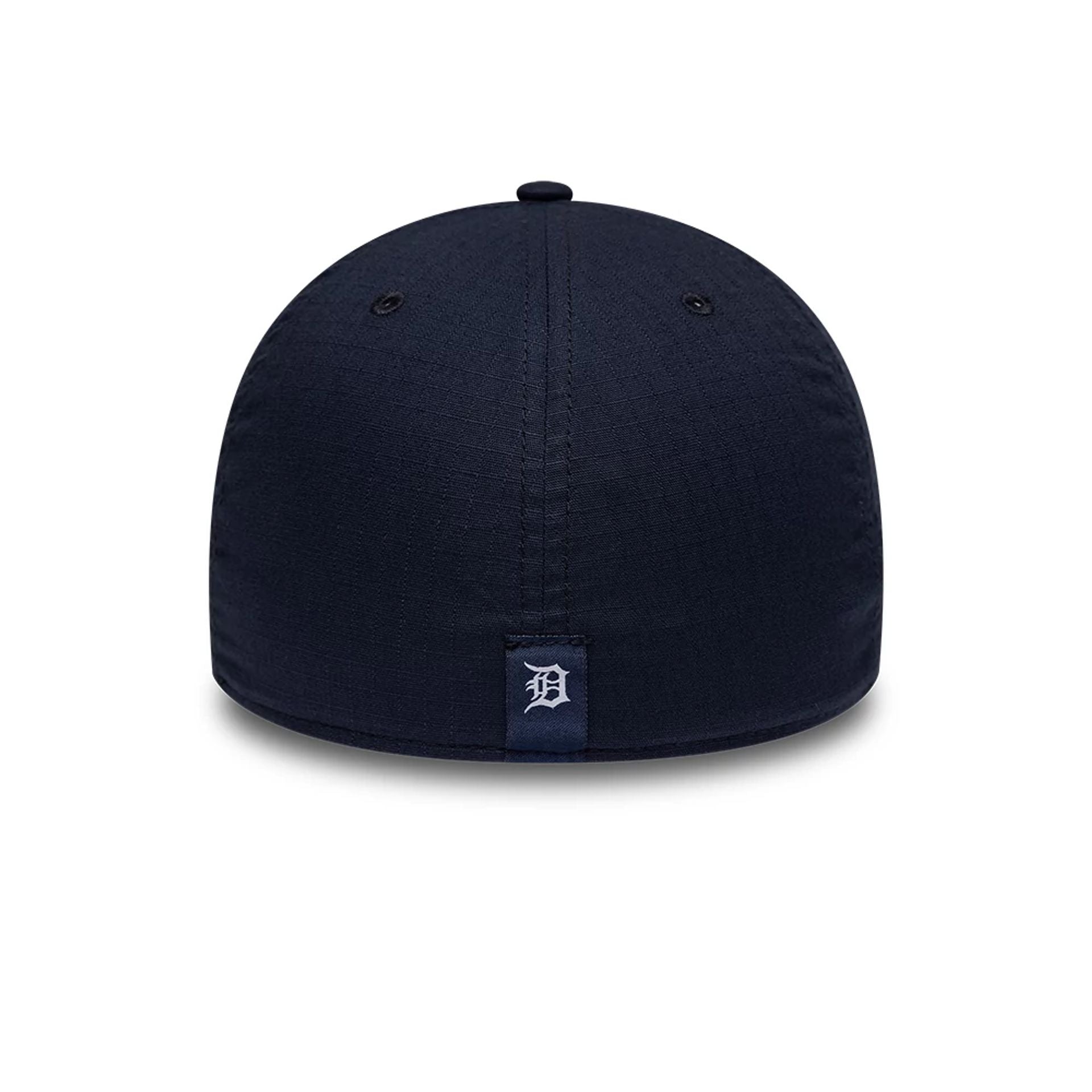 Pictured is this MLB Ripstop Detroit Tigers 39THIRTY Stretch Fit cap in navy. 5