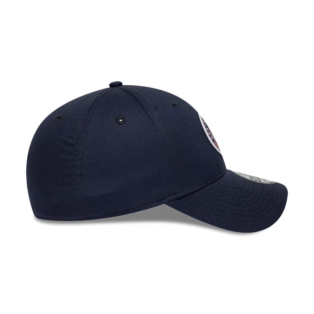 Pictured is this MLB Ripstop Detroit Tigers 39THIRTY Stretch Fit cap in navy. 7