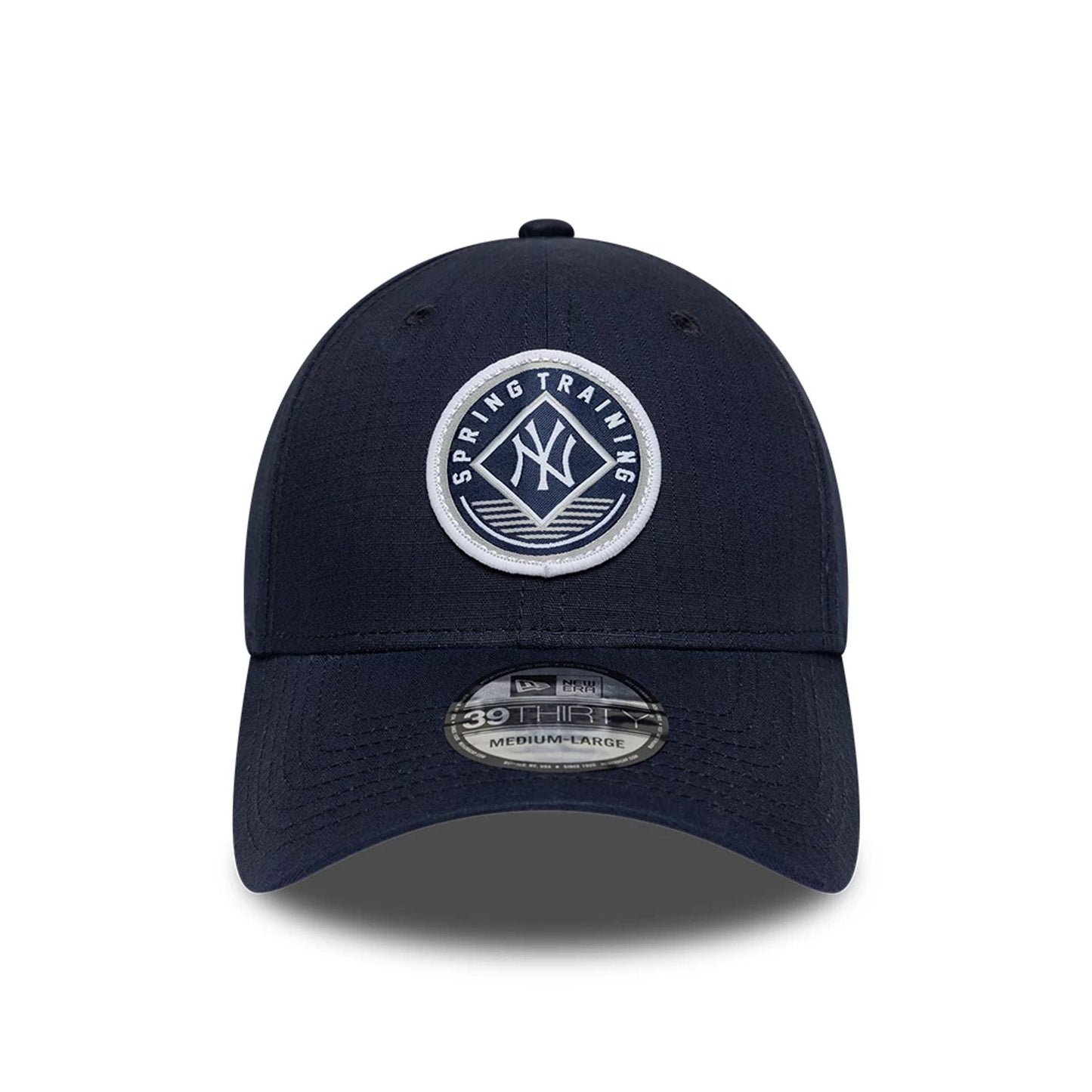 Pictured is this MLB Ripstop New York Yankees 39THIRTY Stretch Fit cap in navy. 3