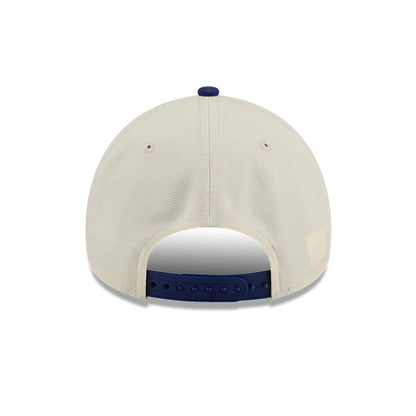 Pictured is this MLB Rope LA Dodgers 9FORTY A-Frame cap in cream. 7