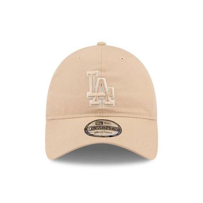 Pictured is this MLB Colours LA Dodgers 9TWENTY cap in light beige. 2