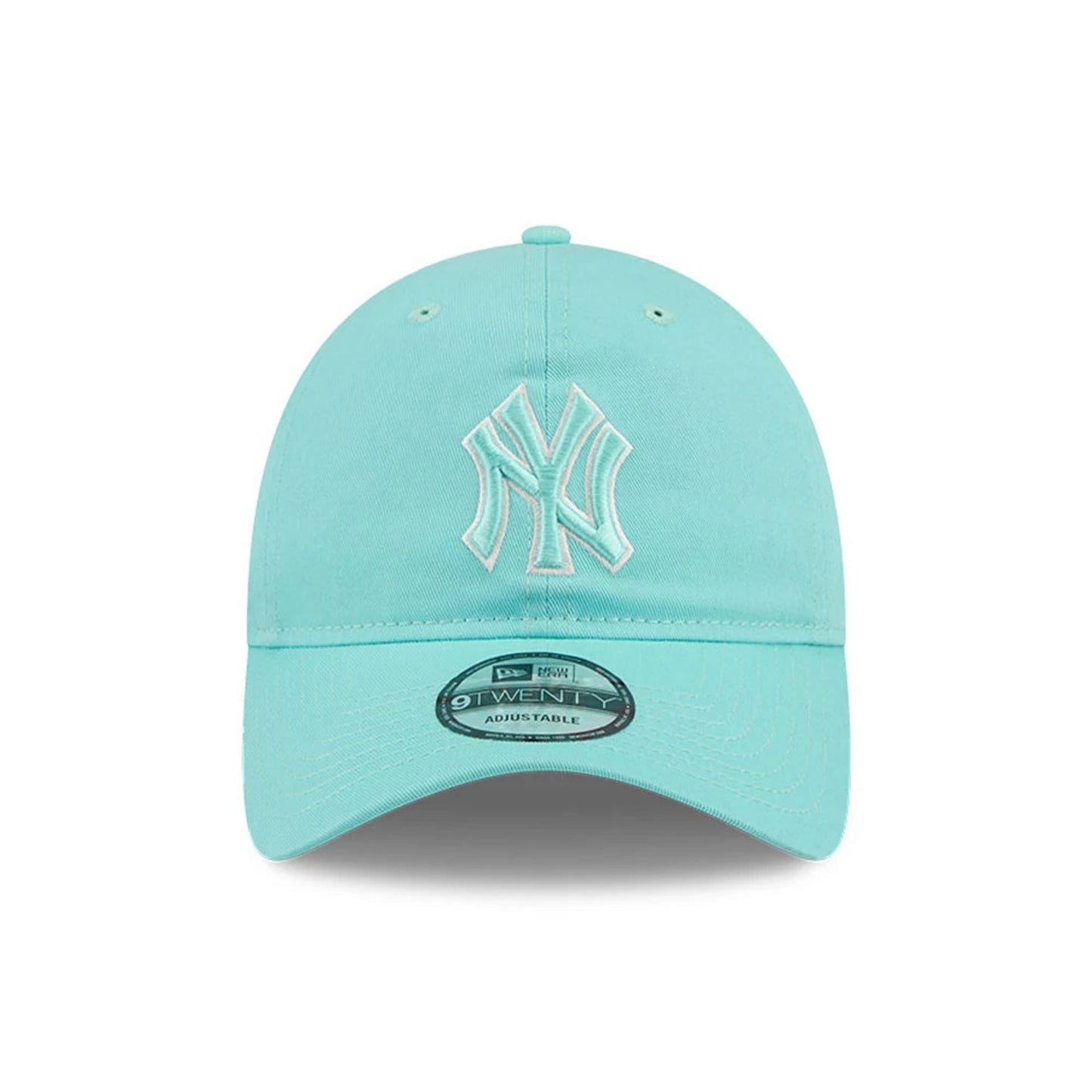 Pictured is this MLB Colours New York Yankees 9TWENTY cap in turquoise. 2