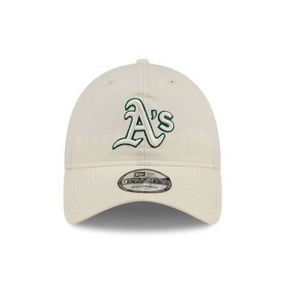 Pictured is this MLB Colours Athletics 9TWENTY cap in white. 2