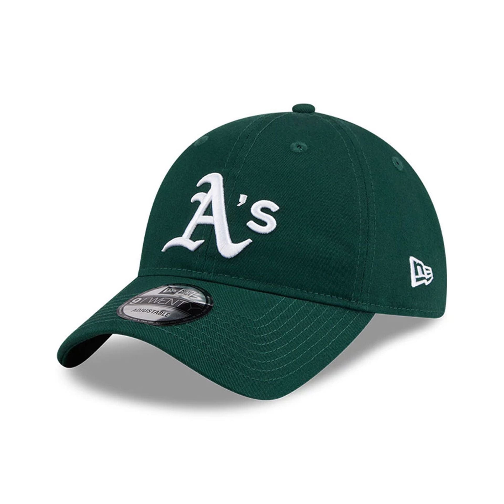 Pictured is this MLB Colours Athletics 9TWENTY cap in dark green. 3