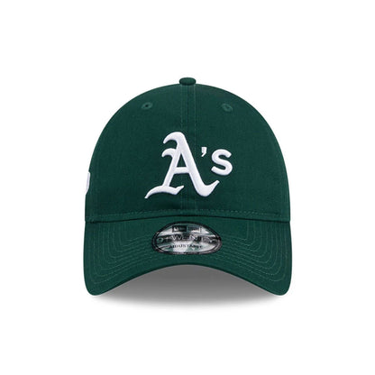 Pictured is this MLB Colours Athletics 9TWENTY cap in dark green. 2