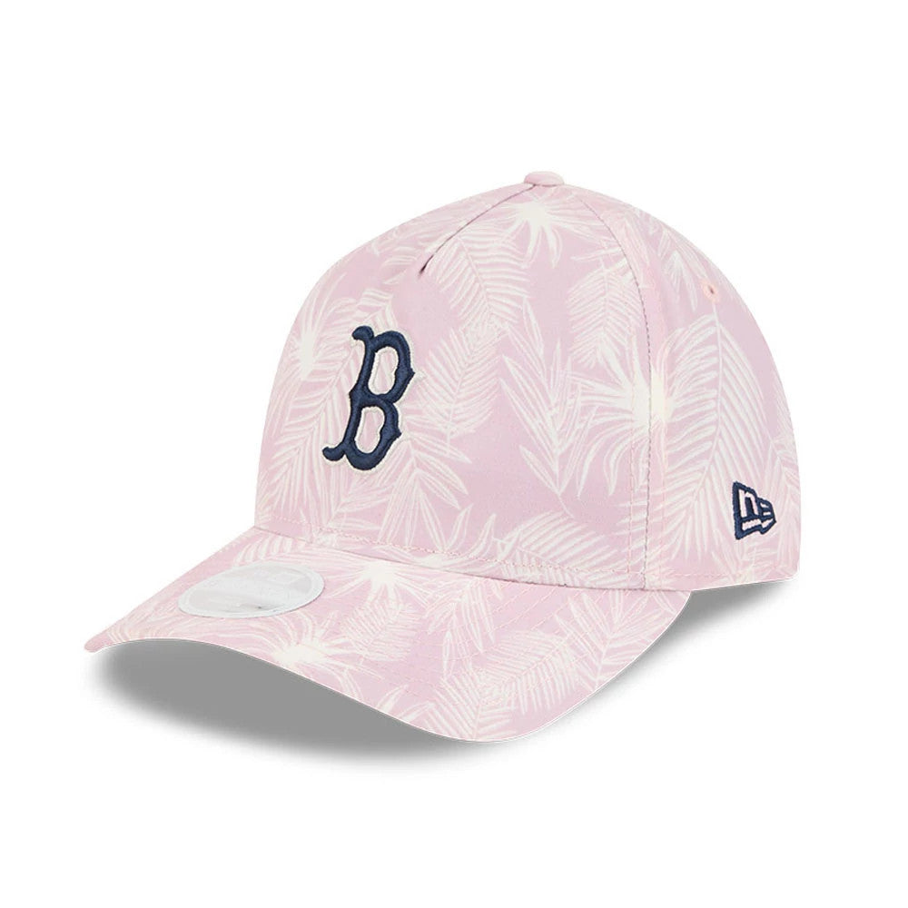 Pictured is this Womens MLB Pastel Boston Red Sox 9TWENTY A-Frame cap in pastel pink. 4
