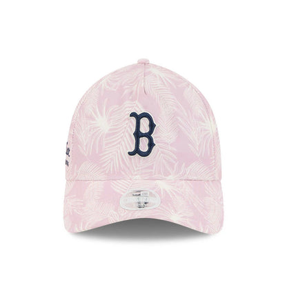 Pictured is this Womens MLB Pastel Boston Red Sox 9TWENTY A-Frame cap in pastel pink. 3