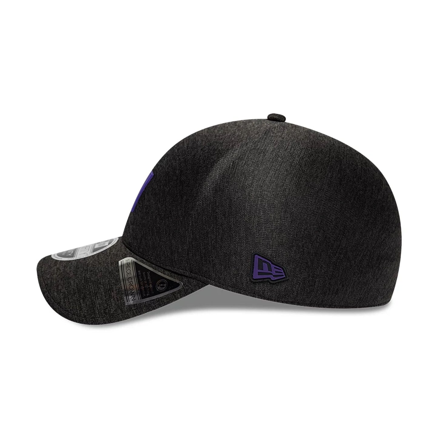 Pictured is this MLB Clubhouse Colorado Rockies 39THIRTY Infinity Stretch Fit cap in Black. 5