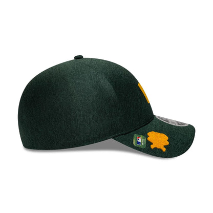 Pictured is this MLB Clubhouse Athletics 39THIRTY Infinity Stretch Fit cap in dark green. 5