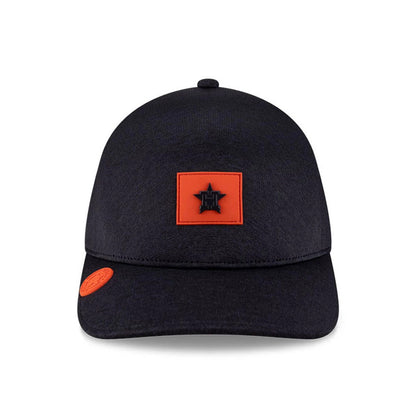 Pictured is this MLB Clubhouse Houston Astros 39THIRTY Infinity Stretch Fit cap in navy. 2
