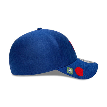 Pictured is this MLB Clubhouse Chicago Cubs 39THIRTY Infinity Stretch Fit cap in blue. 6